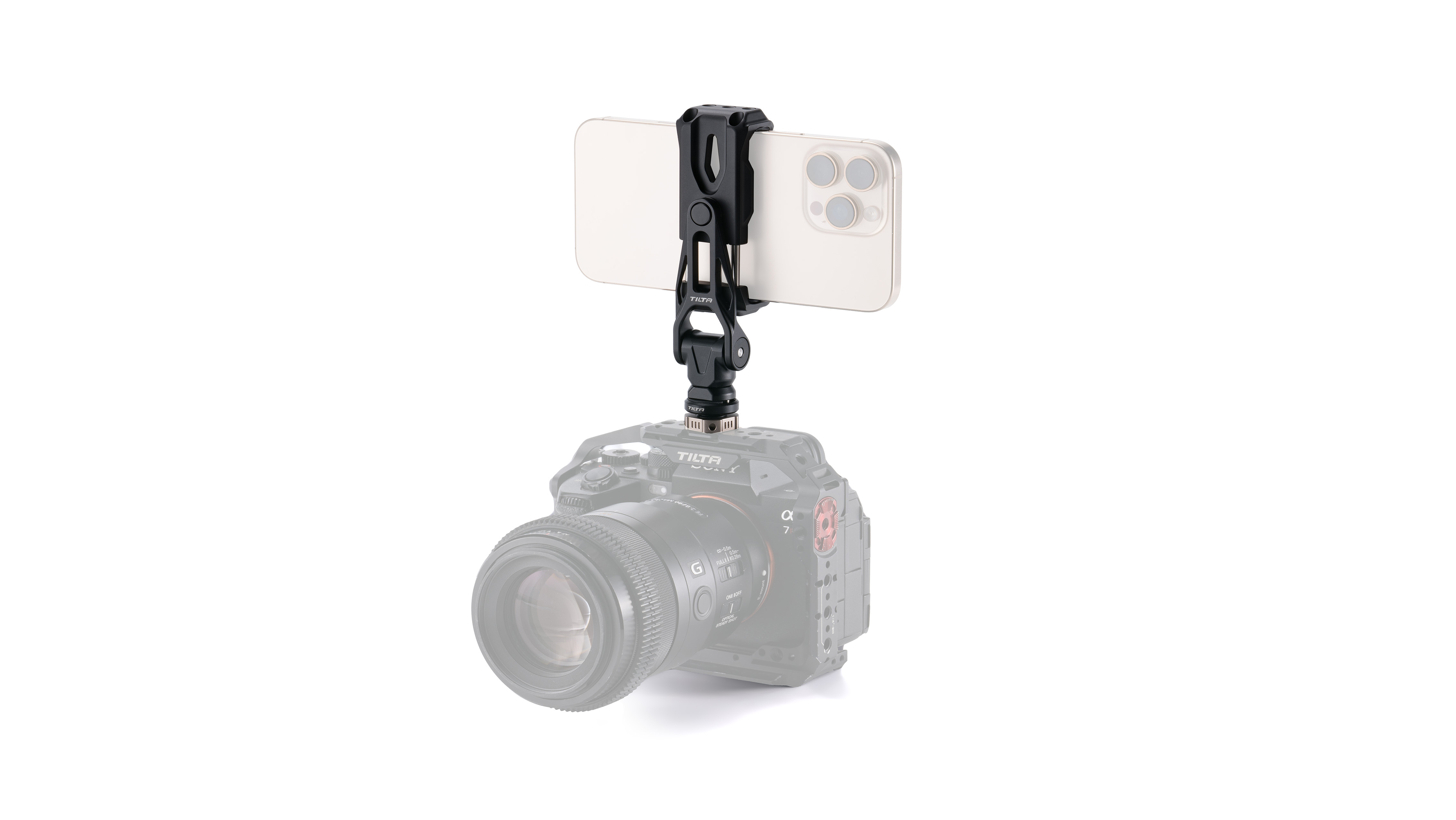 Tilta Rotatable Phone Mounting Bracket V2 (Cold Shoe) - Black - 4