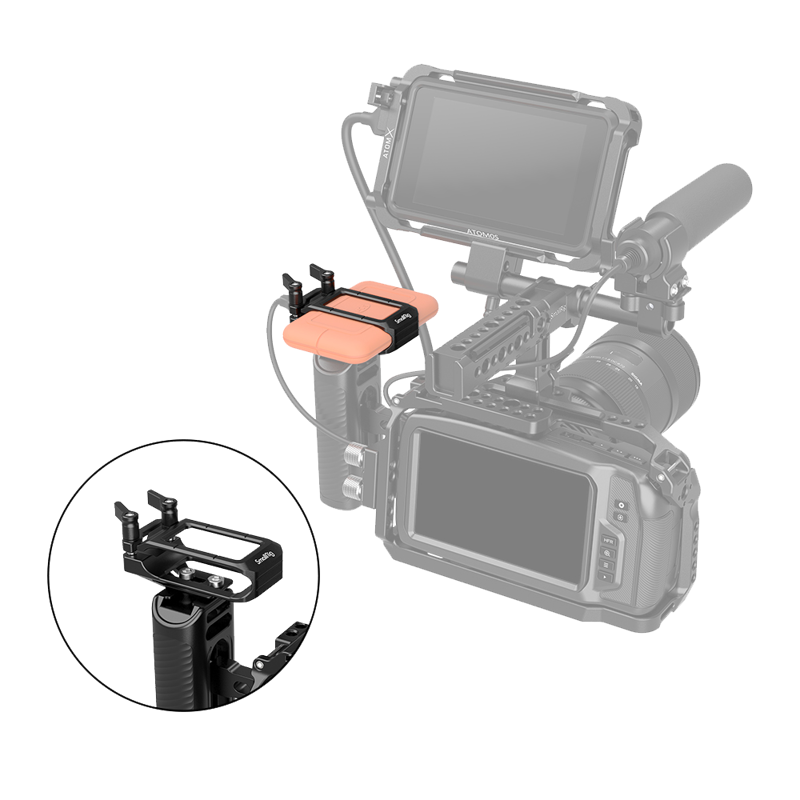 SmallRig 2814 Mount for LaCie Rugged SSD - 7
