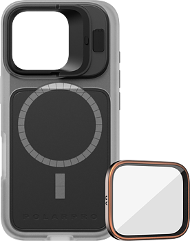 PolarPro Kit - LiteChaser iPhone 16 Pro Base Case Clear + UV Filter