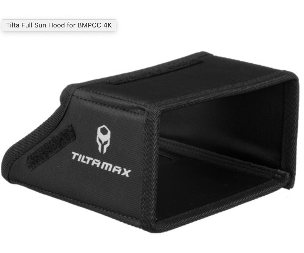 Tilta Full Sun Hood for BMPCC 4K - 2