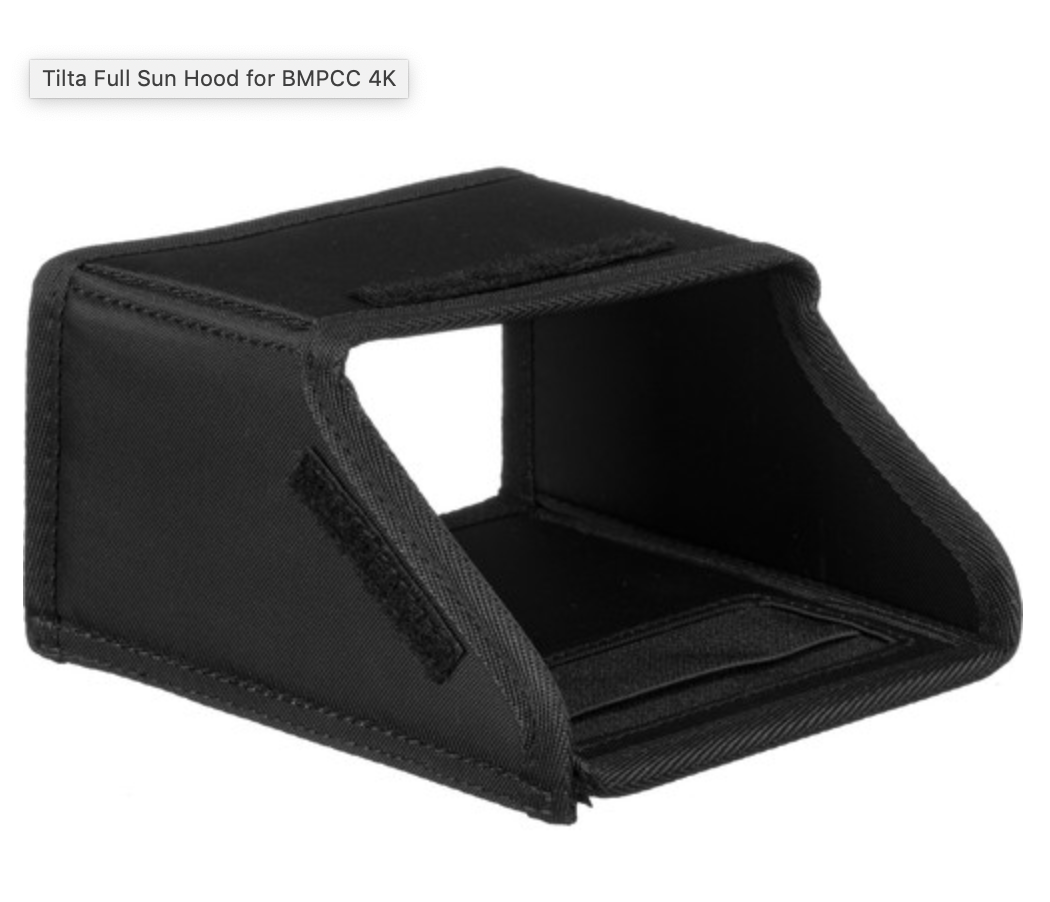 Tilta Full Sun Hood for BMPCC 4K - 3