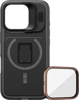 PolarPro Kit - LiteChaser iPhone 16 Pro Pro Case Black + UV Filter