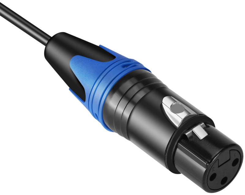 Hollyland Solidcom RJ45 to Dual XLR Audio Cable - 2