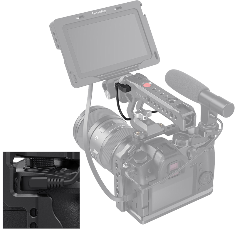 SmallRig 2970 Remote Cable for Panasonic - 5
