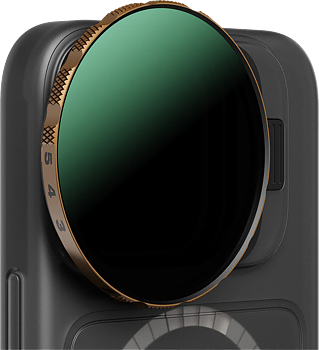 PolarPro Kit - LiteChaser iPhone 15 Pro Case Black + VND 3-5 Filter