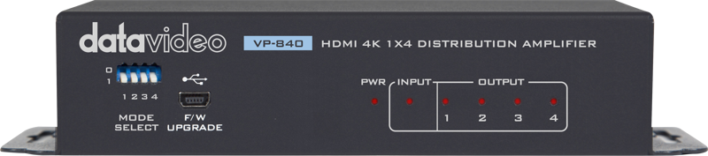 Datavideo VP-840 HDMI Distribution Amplifier 1>4