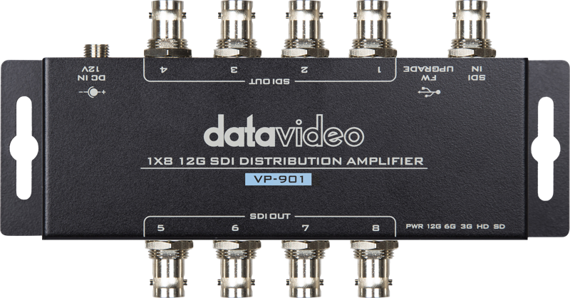 Datavideo VP-901 1 to 8 outputs distribution amplifier - 2