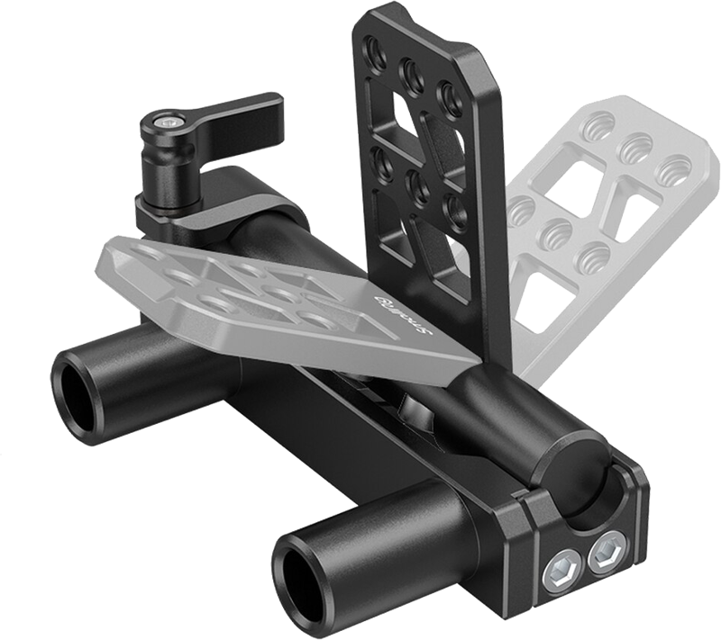 SmallRig 2802 Dual 15mm Rod Battery Hinge - 4