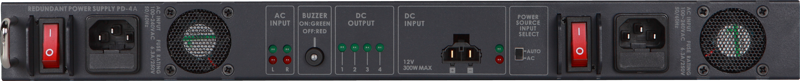 Datavideo PD-4A 19 inch rackmount Redundant Power Center – för filmskapare - 2