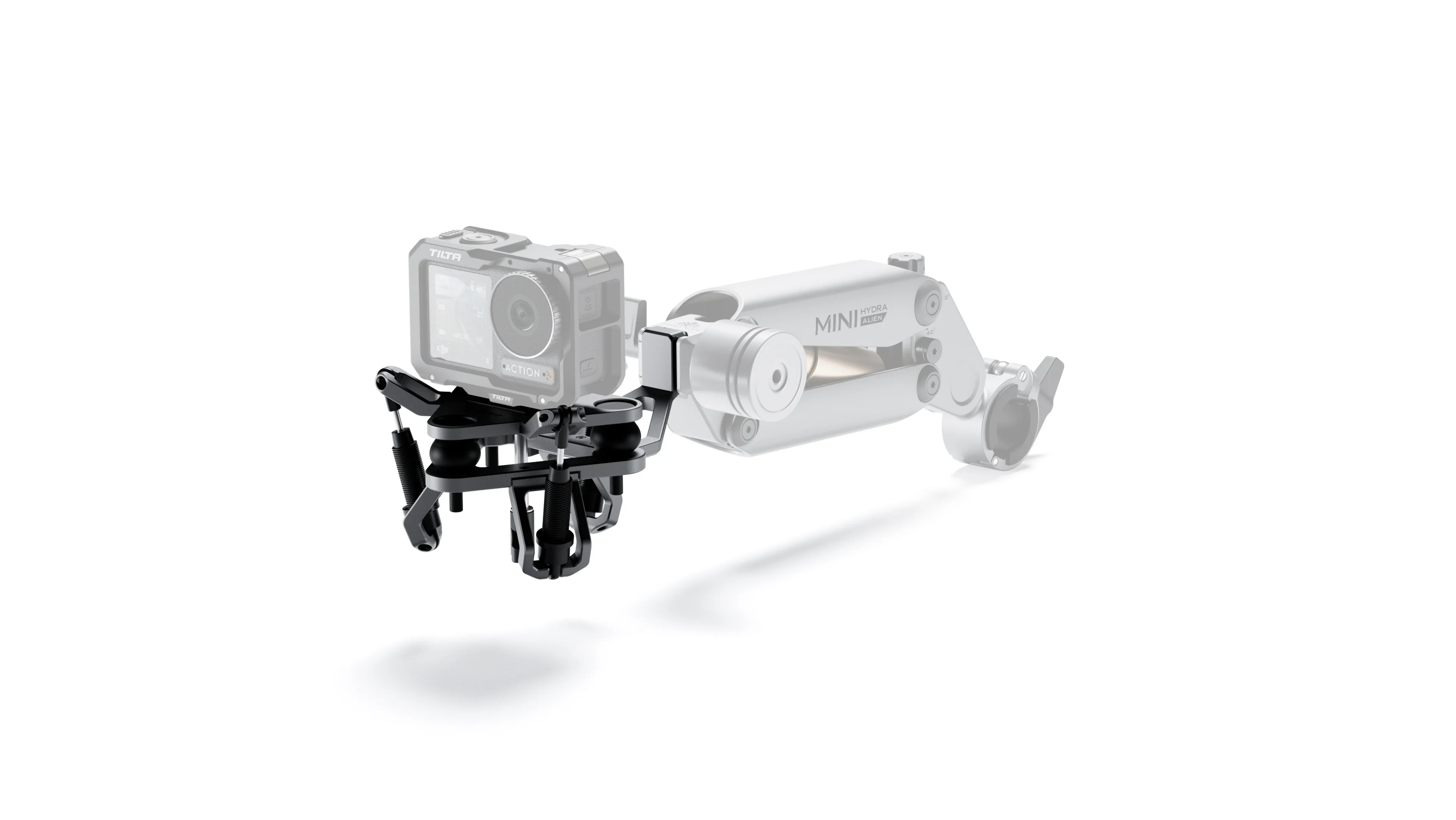 Tilta Shock Absorbing Head for Hydra Alien Mini (Universal) - Titanium Gray - 10
