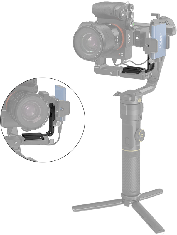 SmallRig 3006 QR Extension Bracket For Crane 2S - 7