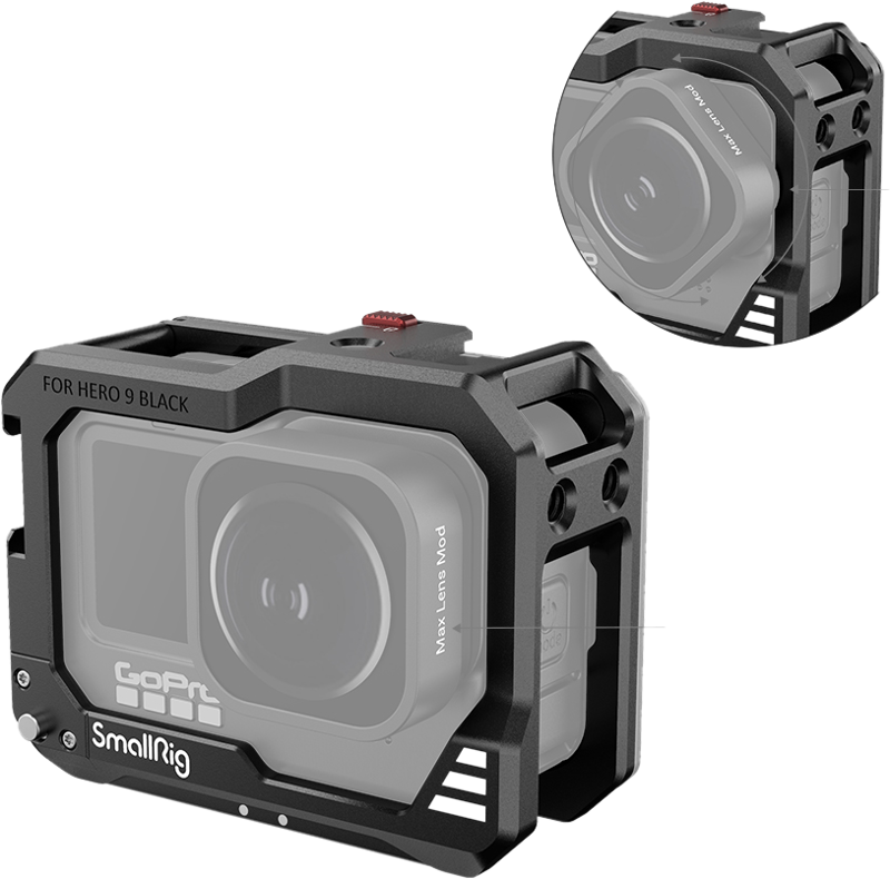 SmallRig 3084 Cage Black For GoPro Hero 9/10/11/12 - 7