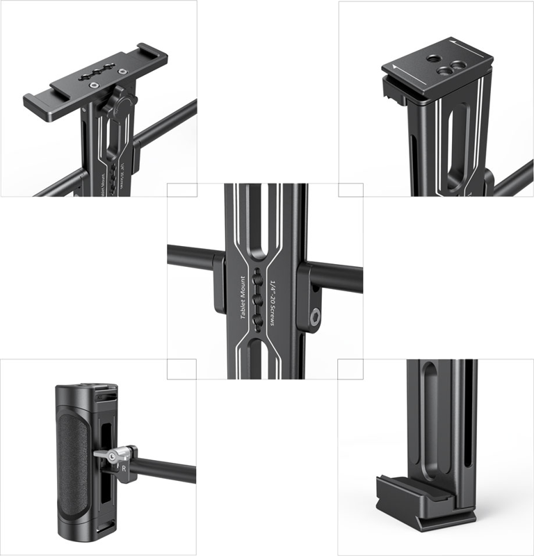 SmallRig 2929 Tablet Mount For Ipad with Dual Handgrip - 4