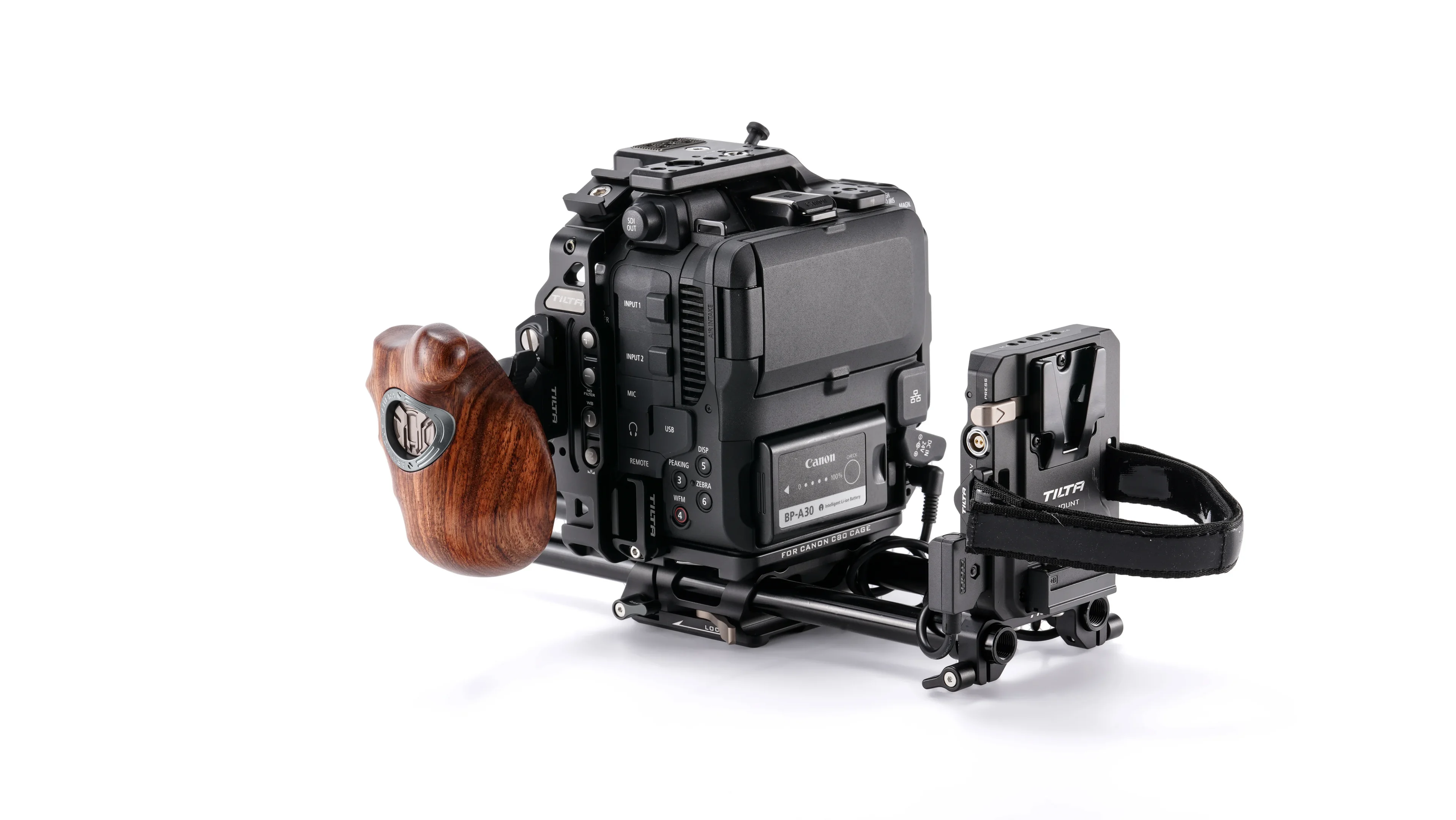 Tilta Camera Cage for Canon C80 Pro Kit - V Mount - 14