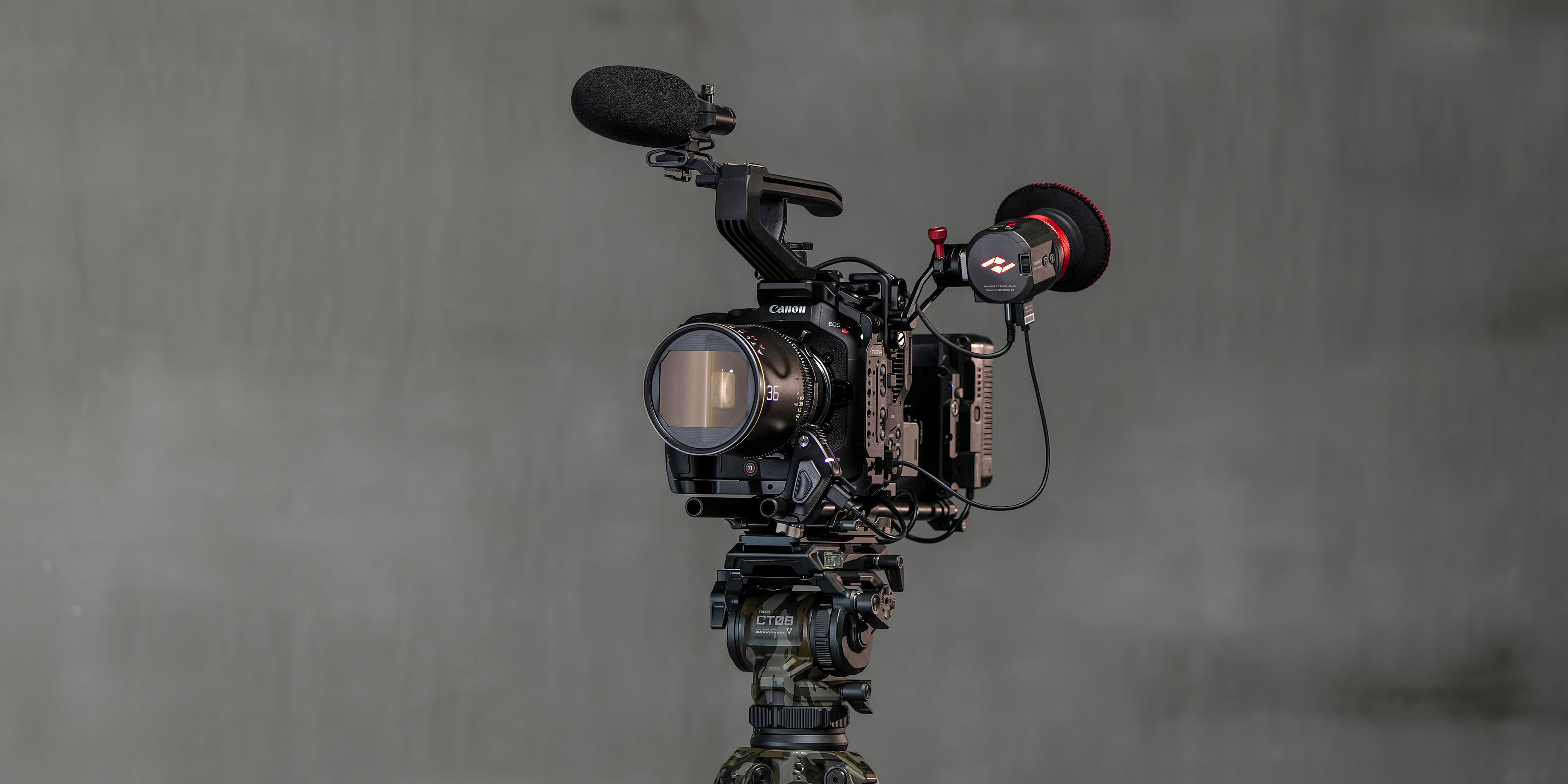 Tilta Camera Cage for Canon C80 Pro Kit - V Mount - 26