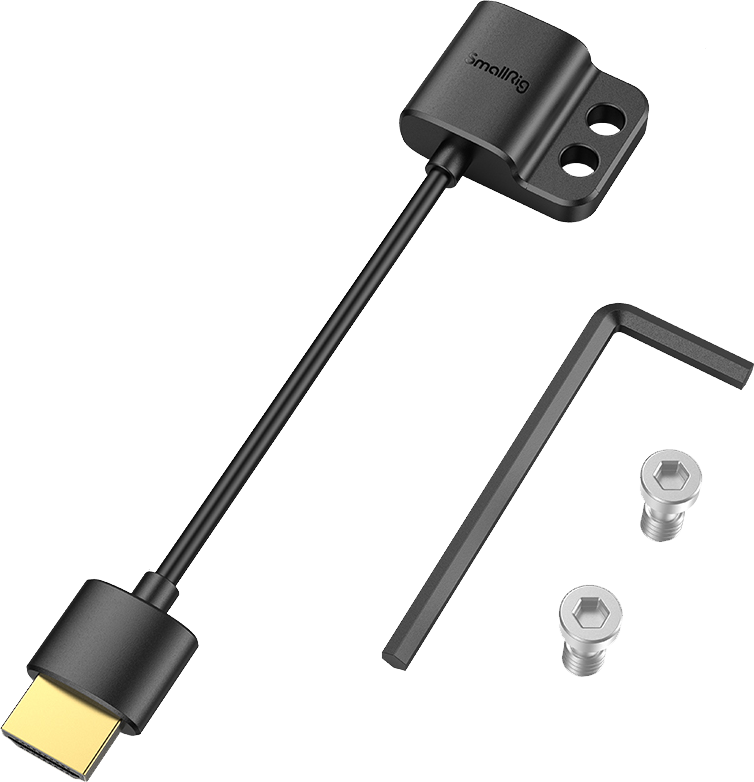 SmallRig 3019 HDMI Adpt Cable Ultra Slim 4K (A to - 3
