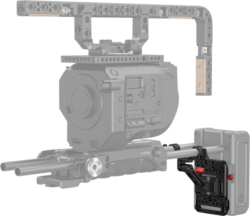 SmallRig 2991 Battery Plate V-Mount w Adj Arm - 7