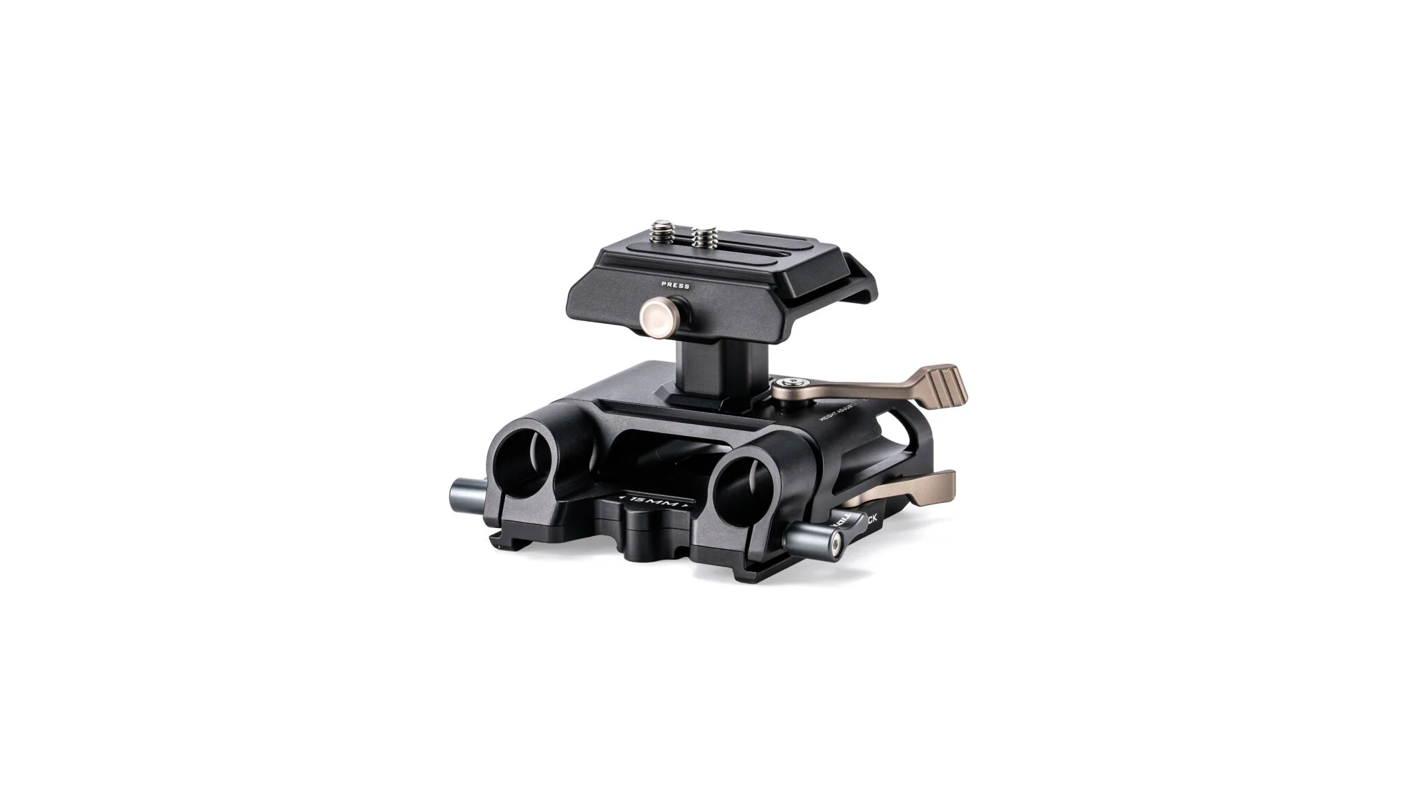 Tilta Arca Height Adjustable 15mm LWS Baseplate - Titanium Gray - 17