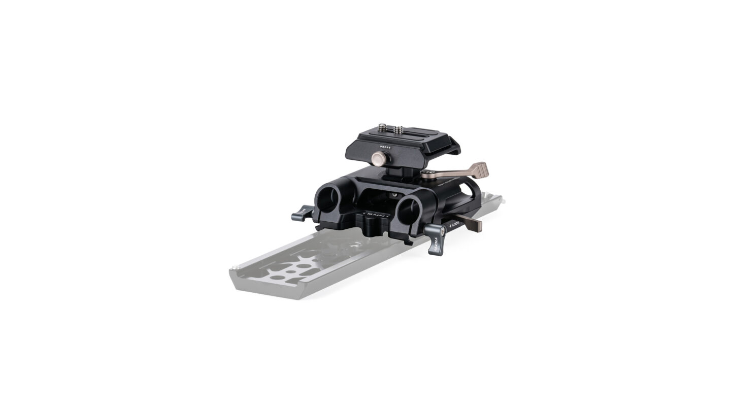 Tilta Arca Height Adjustable 15mm LWS Baseplate - Titanium Gray - 22