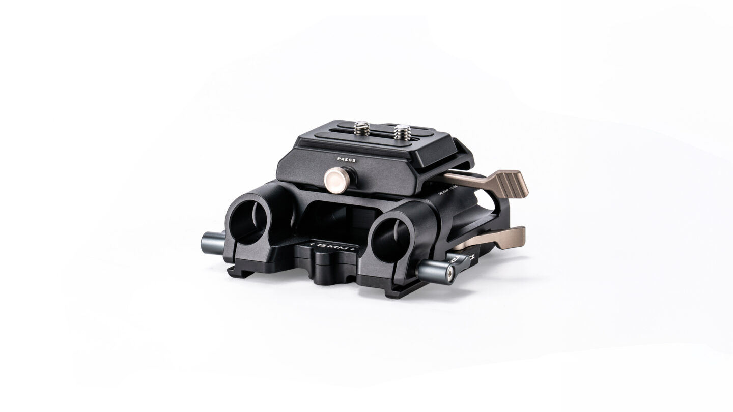Tilta Arca Height Adjustable 15mm LWS Baseplate - Titanium Gray - 9