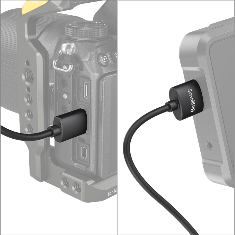 SmallRig 3040 HDMI Cable 4K 35cm (C to A) - 5