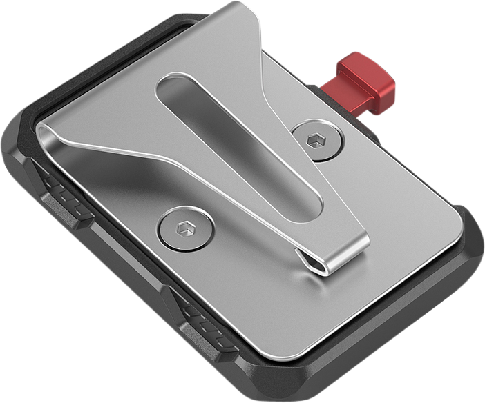 SmallRig 2990 Battery Plate V-Mount w Belt Clip - 4