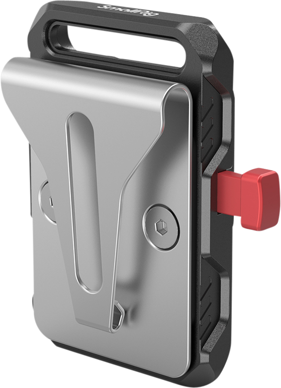 SmallRig 2990 Battery Plate V-Mount w Belt Clip - 3
