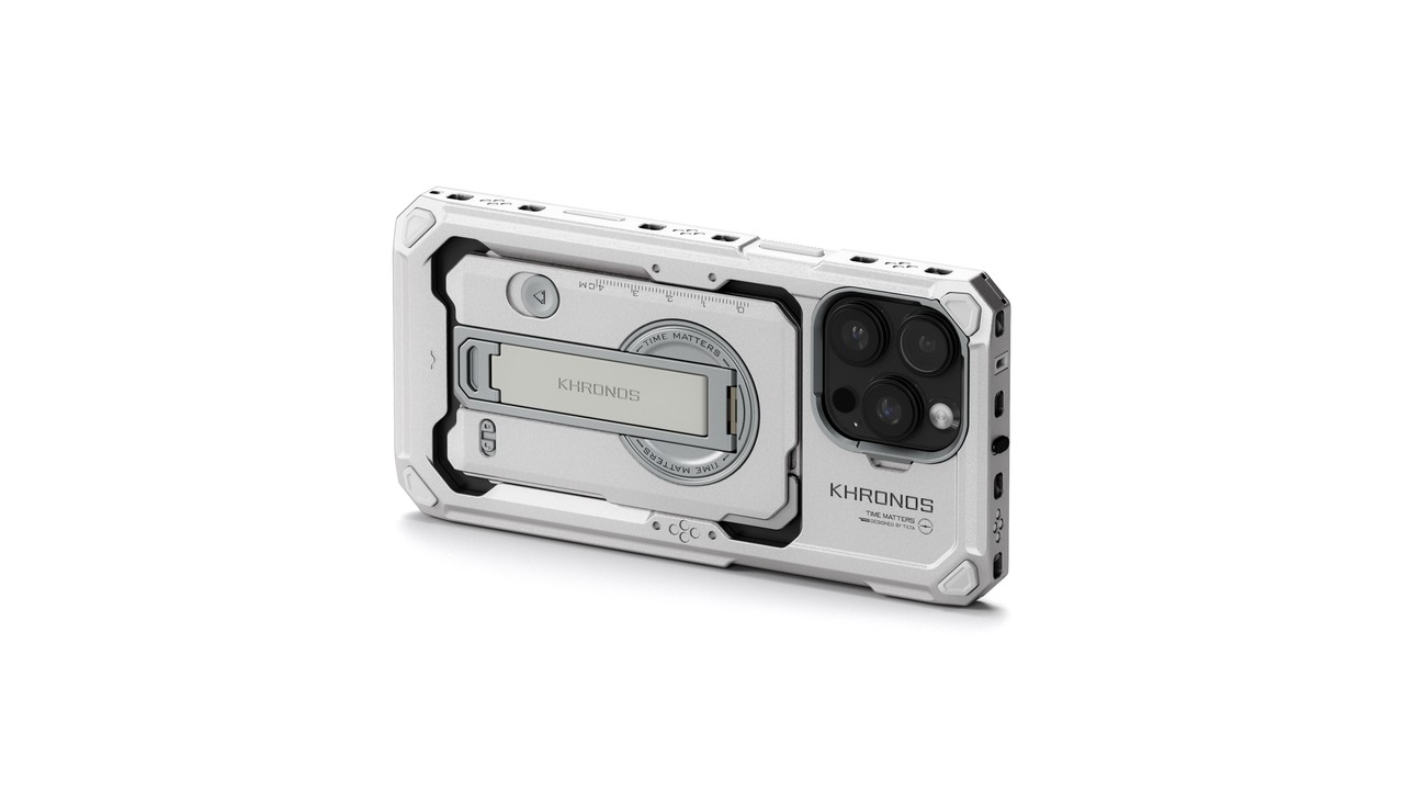 Tilta Khronos iPhone 16 Pro Max Case - Titanium White - 4