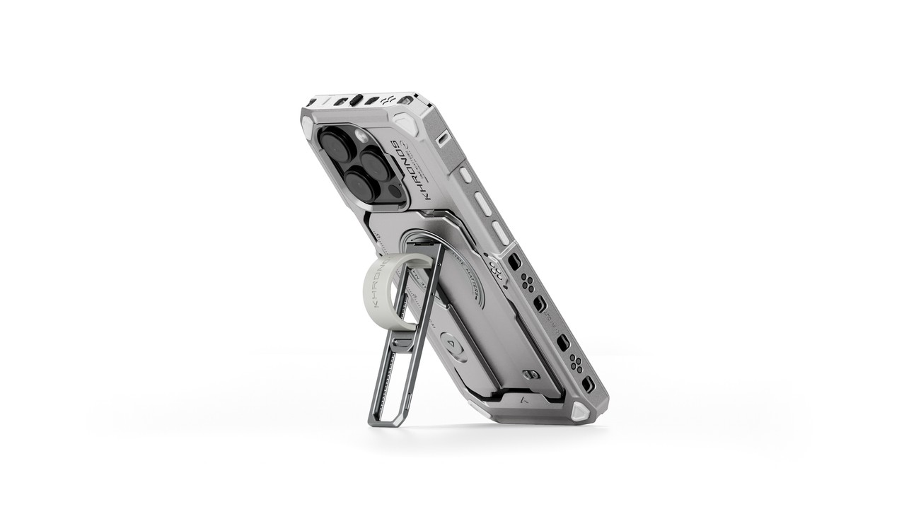 Tilta Khronos iPhone 16 Pro Case - Titanium White - 2