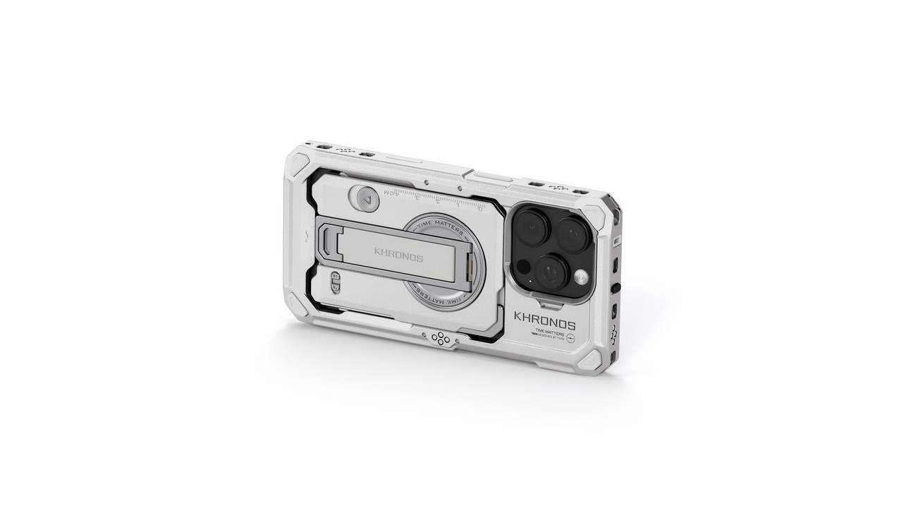 Tilta Khronos iPhone 16 Pro Case - Titanium White - 3