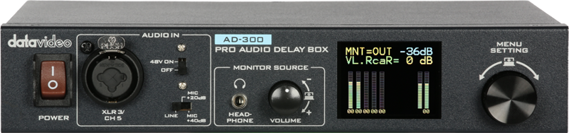 Datavideo AD-300 Audio delay Audiomixer - 2