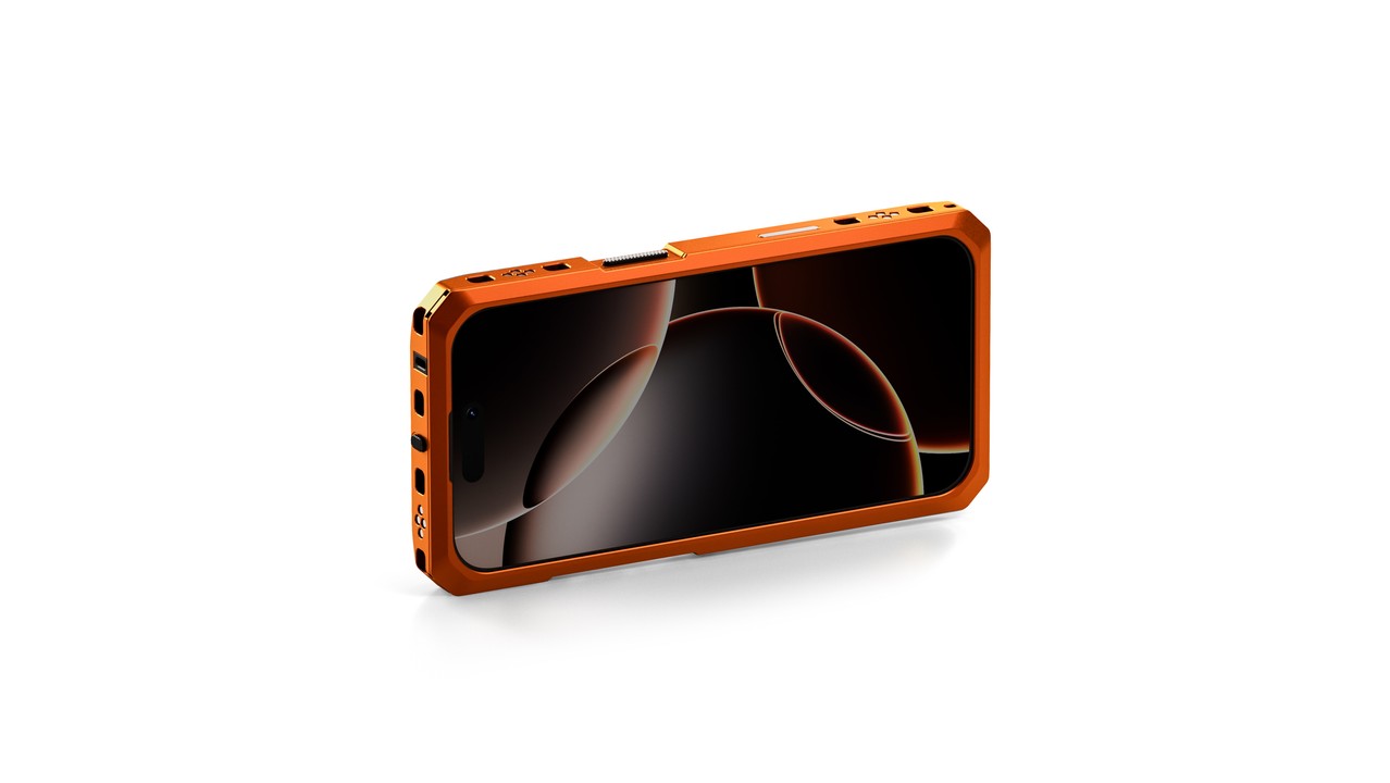 Tilta Khronos iPhone 16 Pro Case - Orange - 3