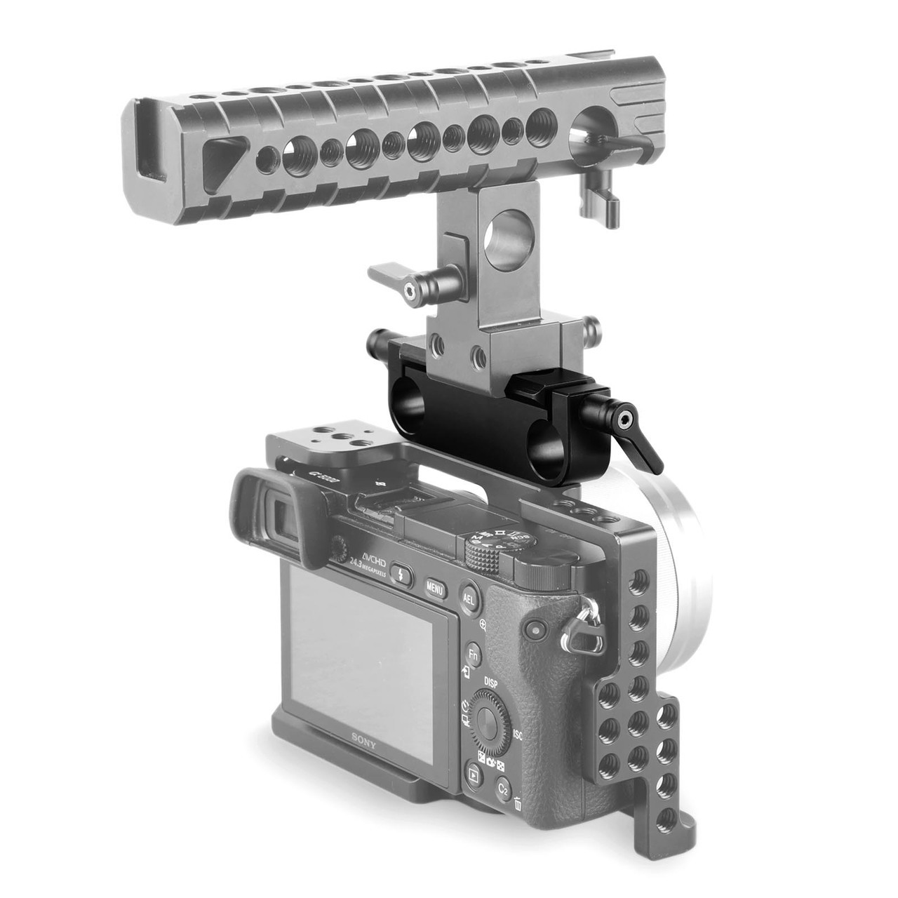 15mm Rod Clamp with top slide rail 1175 – för filmskapare - 3