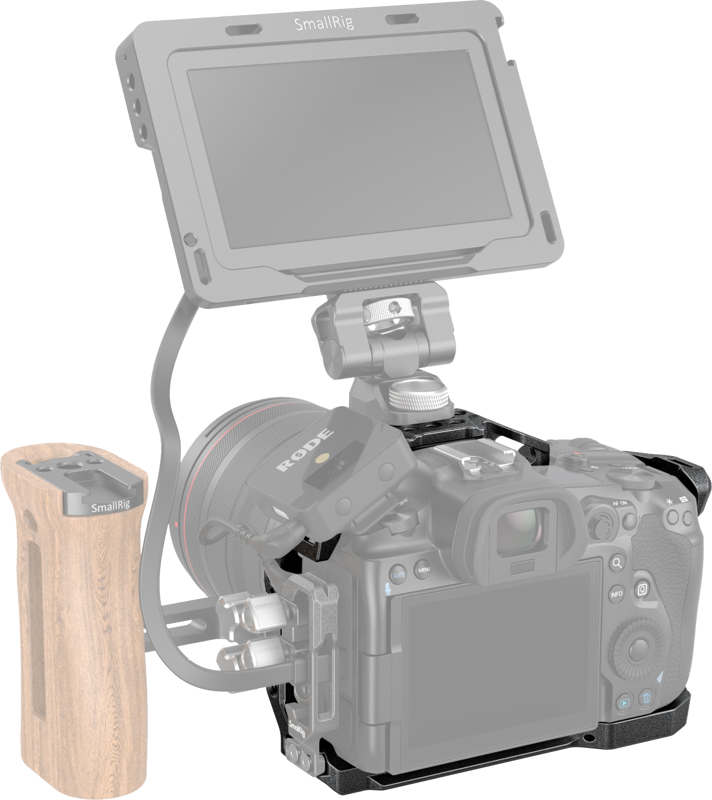 SmallRig 3233 Cage "Black Mamba" For Canon R5/R6 & R5C - 9