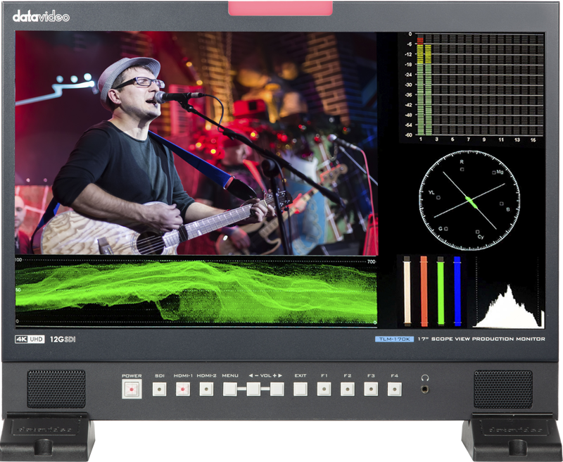 Datavideo TLM-170K Monitor Scopeview UHD (UHDPanel) - 2