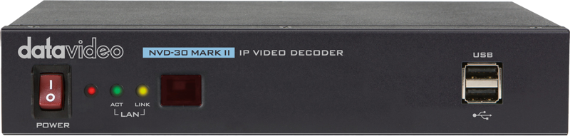 Datavideo NVD-30MKII H.264/SRT stream decoder with HDMI output - 2