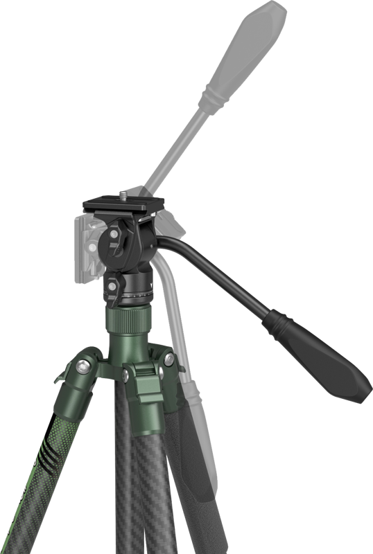 SmallRig 3259 Compact Fluid Head CH10 - 4