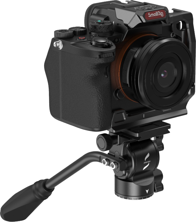 SmallRig 3259 Compact Fluid Head CH10 - 2