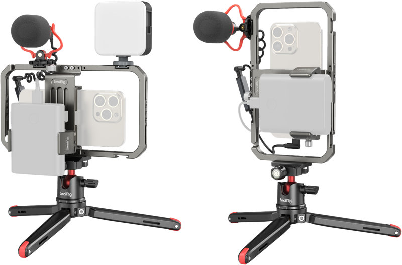 SmallRig 3384 All-in-One Video Kit For Smartphone Creators - 3