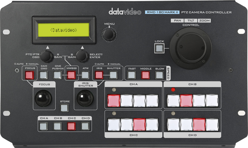 Datavideo RMC-180MKII Multi PTZ camera ctrl  (4 serial) – för filmskapare - 3