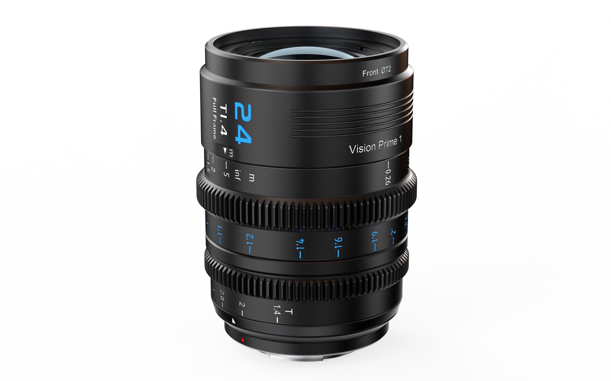 SIRUI Vision Prime 1 Series 24mm T1.4 Full Frame Cine Lens (E mount, Black Color, including Z/RF/L Interchangable Mount) – för filmskapare - 3