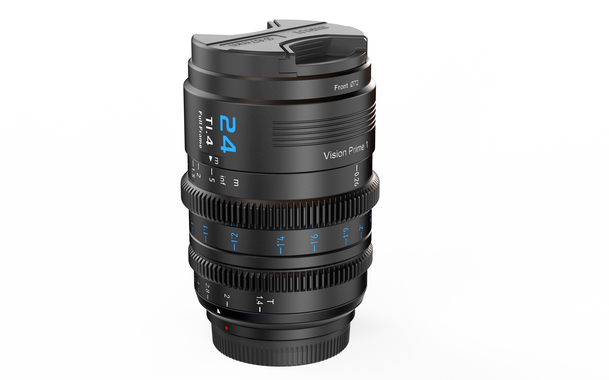 SIRUI Vision Prime 1 Series 24mm T1.4 Full Frame Cine Lens (E mount, Black Color, including Z/RF/L Interchangable Mount) – för filmskapare - 2