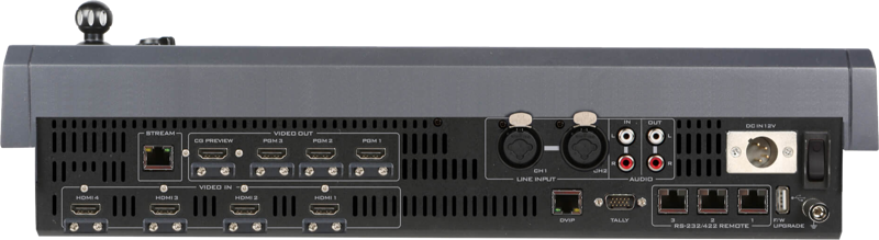 Datavideo Showcast-100 4K 4-input touchpanel production unit – för filmskapare - 3