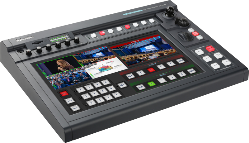 Datavideo Showcast-100 4K 4-input touchpanel production unit – för filmskapare