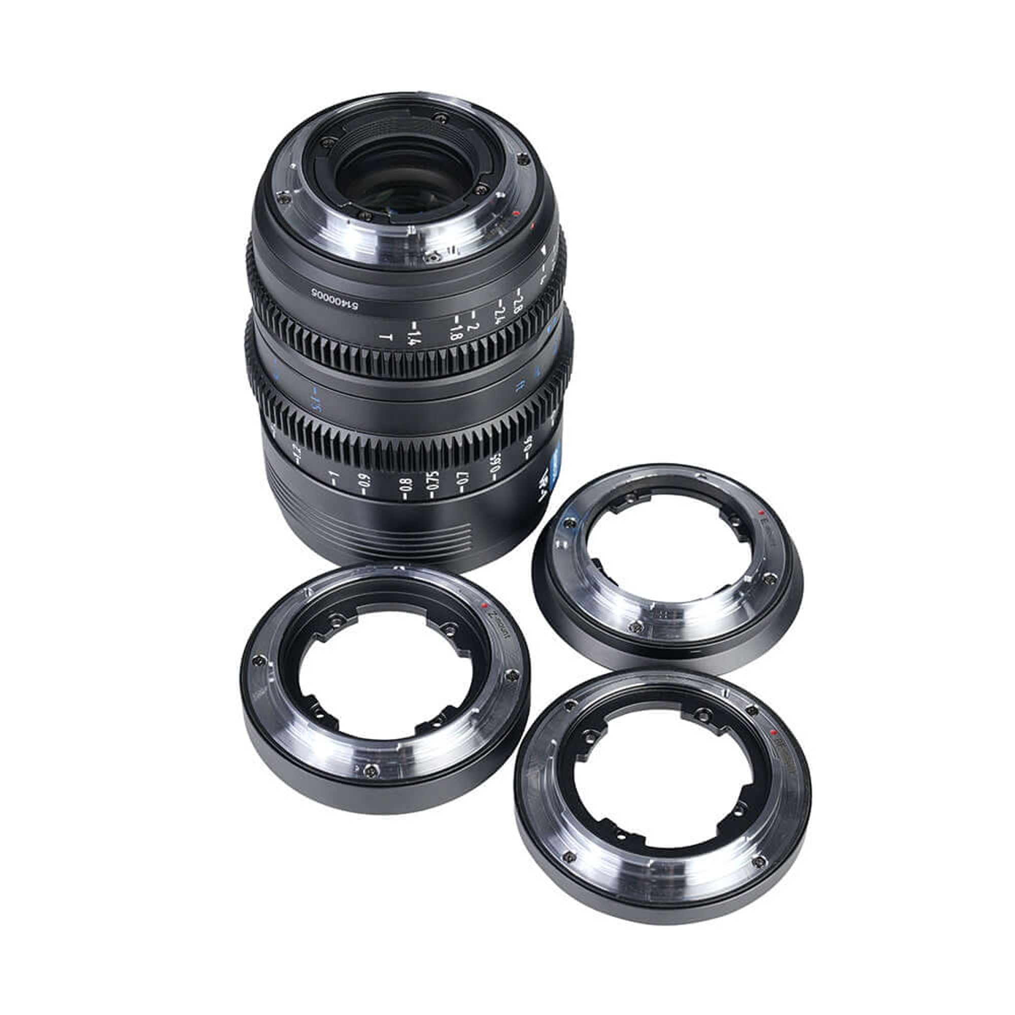 SIRUI Vision Prime 1 Series 35mm T1.4 Full Frame Cine Lens (E mount, Black Color, including Z/RF/L Interchangable Mount)) - 4