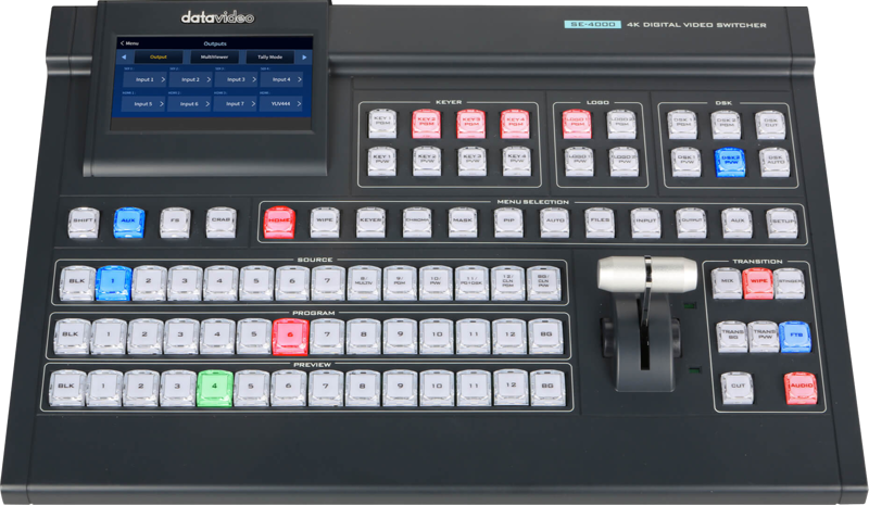 Datavideo SE-4000 12 input UHD videoswitcher (splitunit) - 3