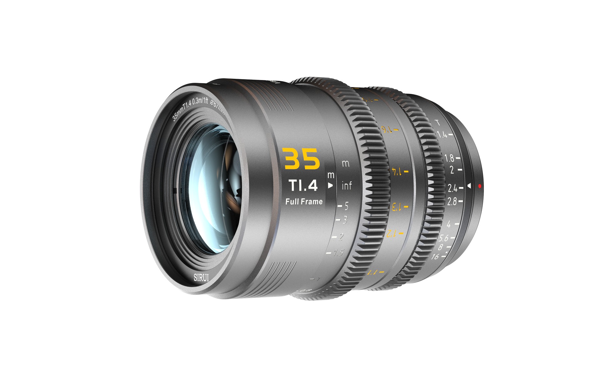 SIRUI Vision Prime 1 Series 35mm T1.4 Full Frame Cine Lens (Native