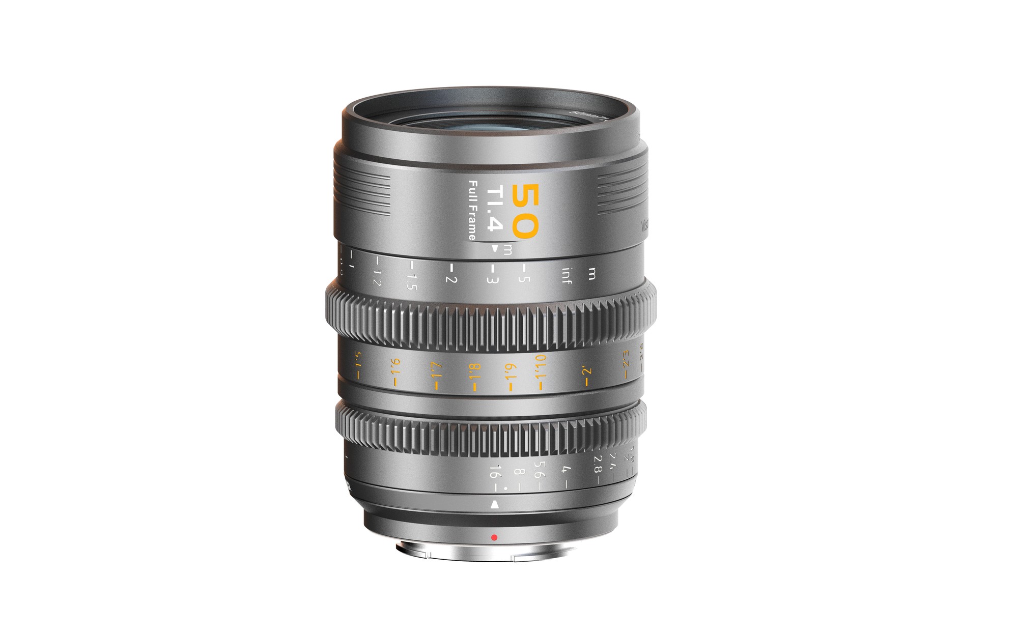 SIRUI Vision Prime 1 Series 50mm T1.4 Full Frame Cine Lens (Native E mount, Metal Grey Color, including Z/RF/L Interchangable Mount)) - 3