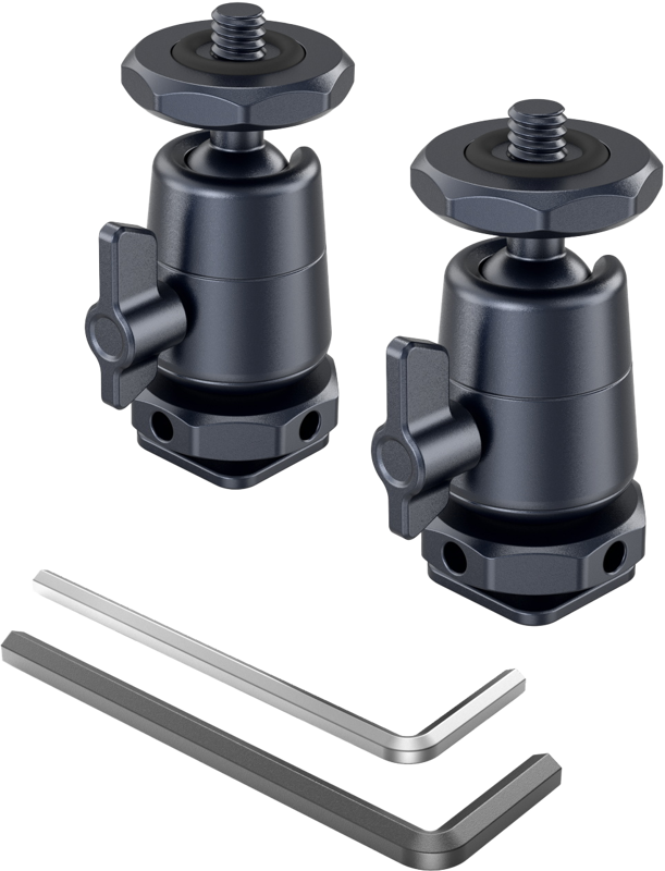 SmallRig 2948 BallHead Mini with Removable Cold Shoe Mount 2pcs - 2
