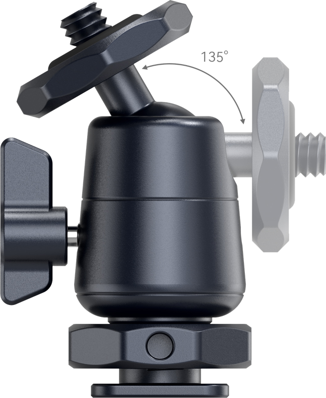SmallRig 2948 BallHead Mini with Removable Cold Shoe Mount 2pcs - 3